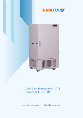 Ultra Low Temperature (ULT) Freezer -86&deg;C ULF-10