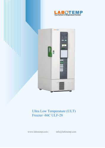 Ultra Low Temperature (ULT) Freezer -86&deg;C ULF-28