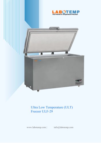 Ultra Low Temperature (ULT) Freezer ULF-29