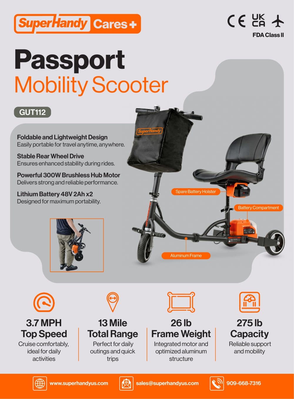 Superhandy Mobility Scooter - SuperHandy