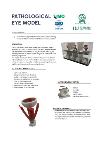 PATHOLOGICAL EYE DATA-SHEET