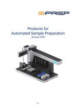 Products for  Automated Sample Preparation