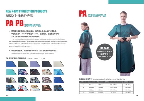 Lead Apron Product Catalog