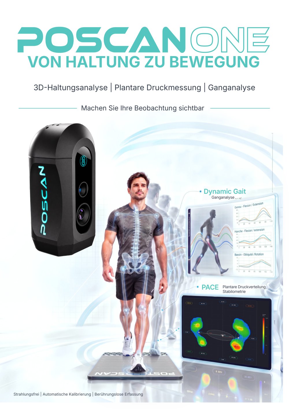 POSCAN ONE - VON HALTUNG ZU BEWEGUNG - POSTUROSCAN SAS