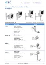KATALOG Halterungen fuer Philips GE Draeger-8