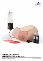 Bedienungsanleitung - Postpartum Hemorrhage Trainer - PPH Trainer P97 - P97 [1021568]