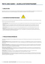 Product Manual SAM4 PAT4 - 3