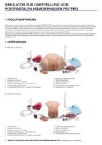 Simulator zur Darstellung von Postpartalen Hämorrhagien P97 Pro - 3