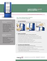 Piccolo Xpress Internal Medicine flyer