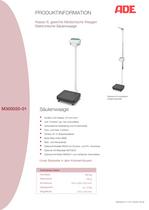 Elektronische Säulenwaage M20012 - M300020-01 - 1