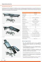 Operations- und Multifunktionstische und Zubehör - 5