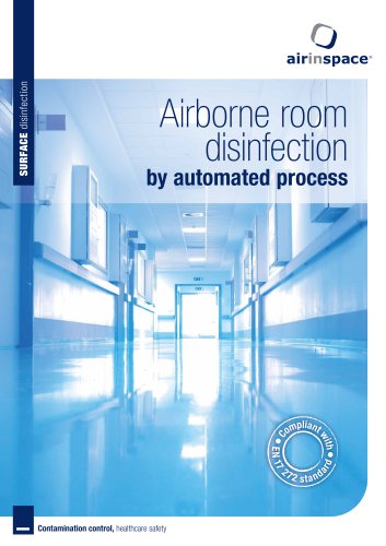 Automated surface disinfection process