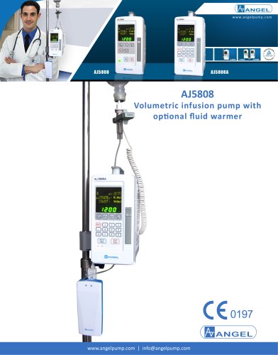 Volumetric infusion pump - AJ 5808-S - EN