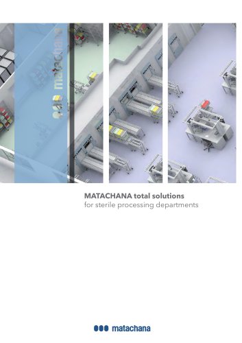 MATACHANA total solutions for sterile processing departments