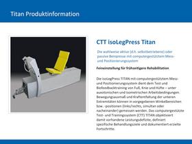 CTT isoLegPress TITAN - 2