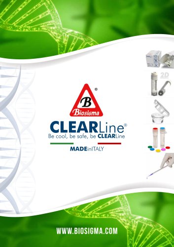 Biosigma ClearLine depliant