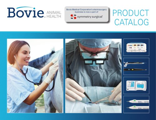 BOVIE® ANIMAL HEALTH PRODUCT CATALOG