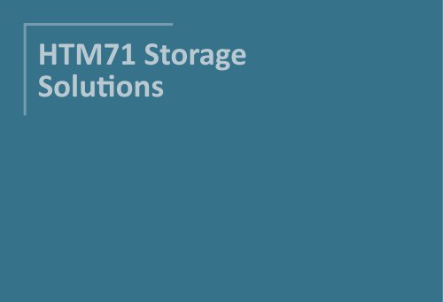 HTM71 Storage Solutions 2025