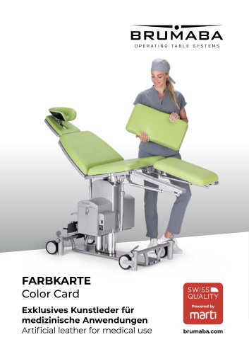 Farbkarte Polster
