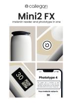 Mini2 FX melanin reader and phototype in one