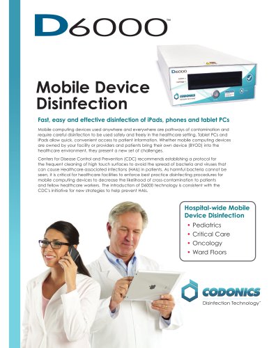 D6000 Mobile Device Disinfection