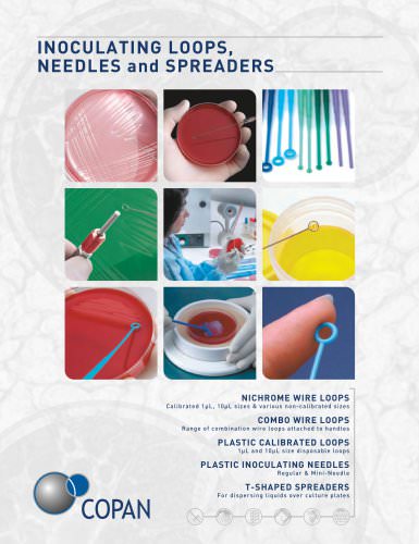 Inoculating Loops, Needles  and Spreaders