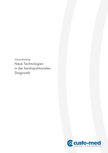 Gesamtkatalog Neue Technologien in der kardiopulmonalen Diagnostik.