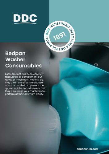 Bedpan Washer Consumables