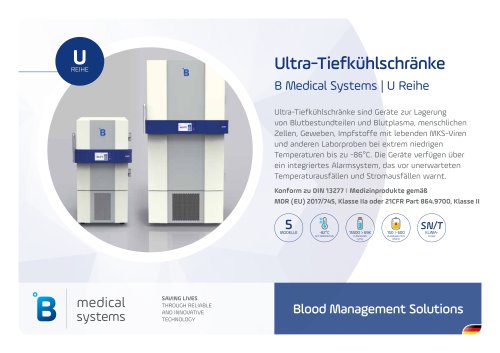 Ultra-Tiefkülschränke