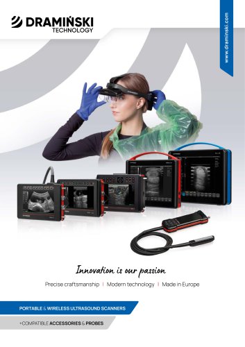 PORTABLE & WIRELESS ULTRASOUND SCANNERS + COMPATIBLE ACCESSORIES & PROBES