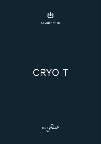 Cryotherapy - Cryo T