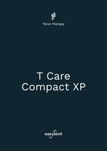 Tecar therapy - T Care XP