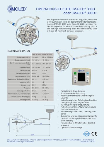 EMALED® 300D / EMALED® 300D+