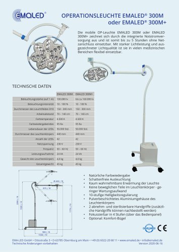 EMALED® 300M / EMALED® 300M+