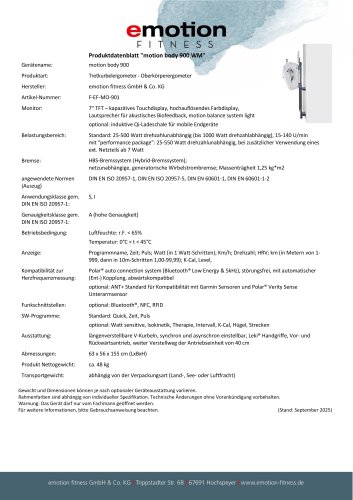 motion body 900 wm