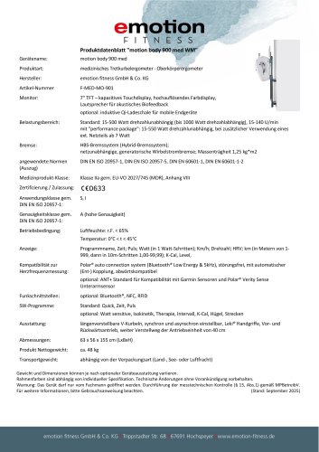 motion body 900 wm med