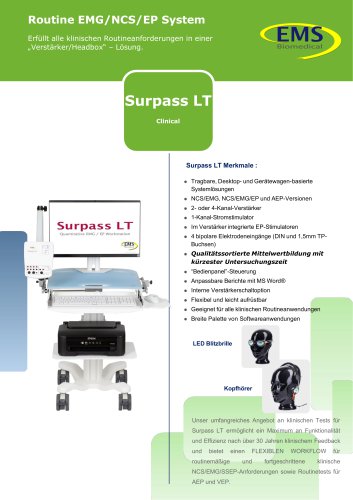 Surpass LT - EMG/EP