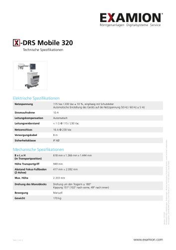 DB X-DRS Mobile 320