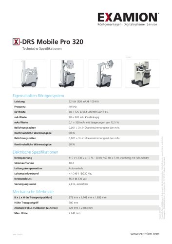 DB X-DRS Mobile Pro 320