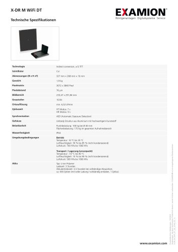 X-DR M WiFi DT