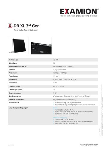 X-DR XL 3rdGen