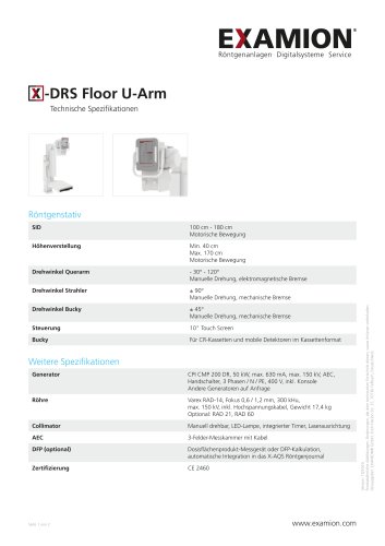 X-DRS Floor U-Arm