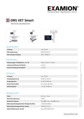 X-DRS VET Smart