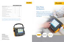 Gas flow analyzer