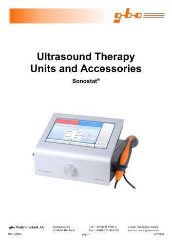 Sonostat® 133