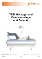 TESI Massage- und  Extensionsliegen  und Zubehör - 1