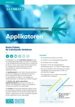 Applikationsgeräte für Glubran® 2-1