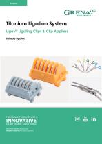 LigaV Titanium Ligation System_Catalogue Card