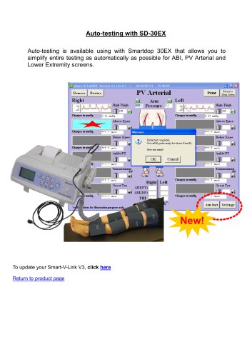 Auto-testing with SD-30EX