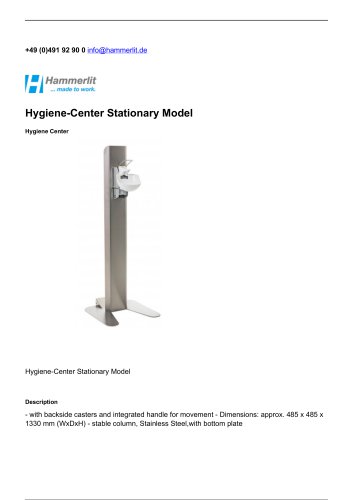 Hygiene-Center Stationary Model